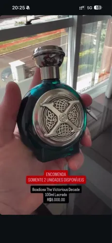 BOADICEA THE VICTORIOUS DECADE 100ML RARO E DESCONTINUADO