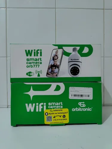 Smart camera lâmpada 