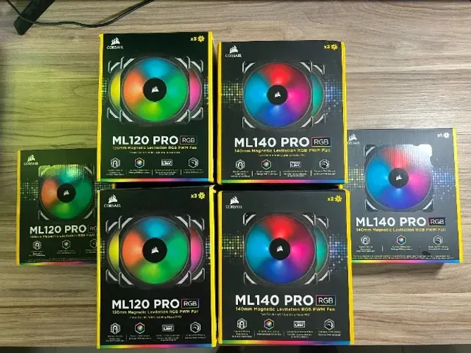 Cooler Corsair ML Levitação Magnética 120mm 140mm (Leia descrição)