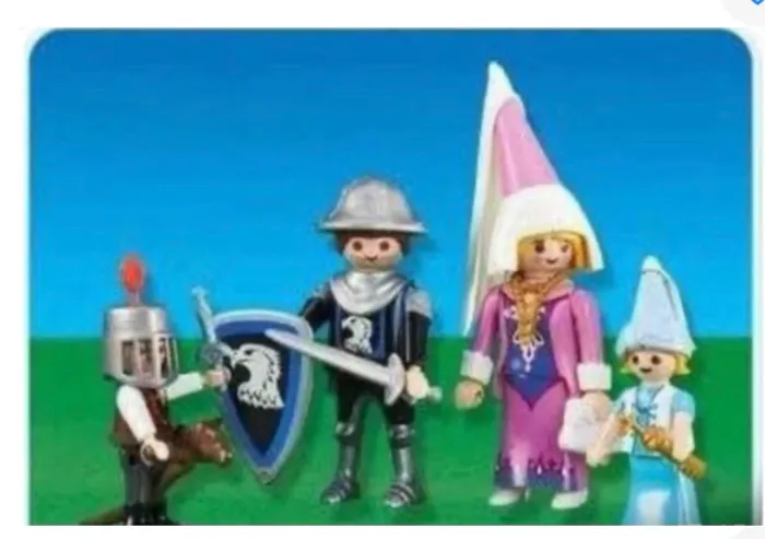 Playmobil 6324- Família Medieval (Novo Lacrado)
