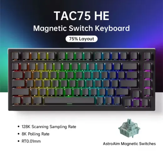 AKKO TAC 75HE  - Teclado Magnético