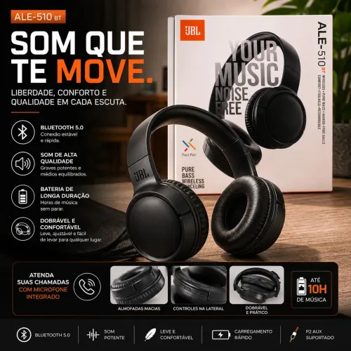 Headphone JBL bluetooth 