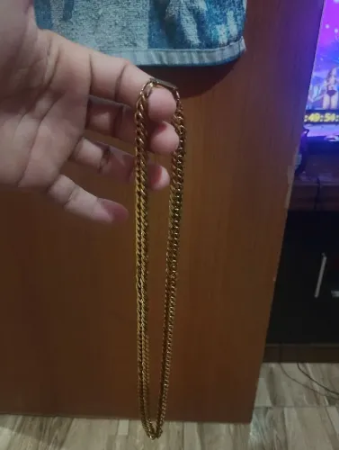 Corrente banhada ouro 18k