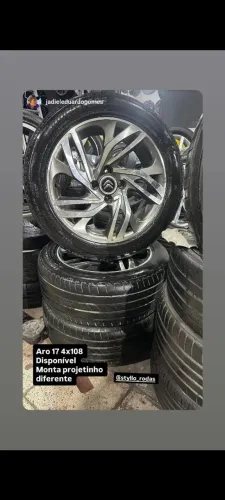 roda 17 citroen pneus perfil 50