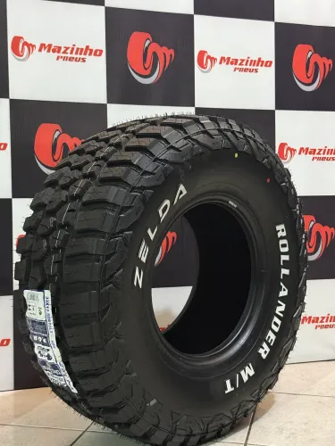 Pneu aro 15 MUD 33 x 12.5 R15 Zelda MT off road letra branca