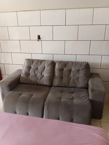 Sofá retrátil dois lugares
