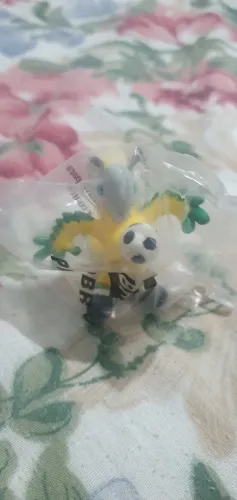 MASCOTE FUTEBOL ORIGINAL DE EPOCA LACRADO PETROBRÁS ARARINHA ITEM RARÍSSIMO.
