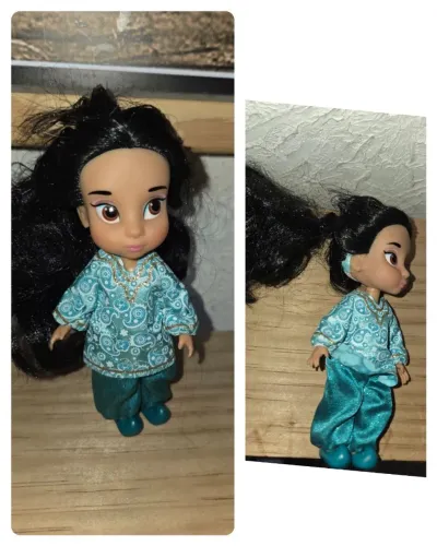 Boneca Jasmine Mini Animators Usada
