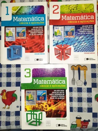Matemática Ciências e Aplicações 3 livros