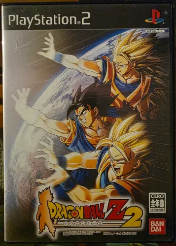 Dragon Ball Z 2 PS2 (JAP) - jogo original completo