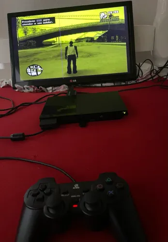 Ps2 slim + monitor LG