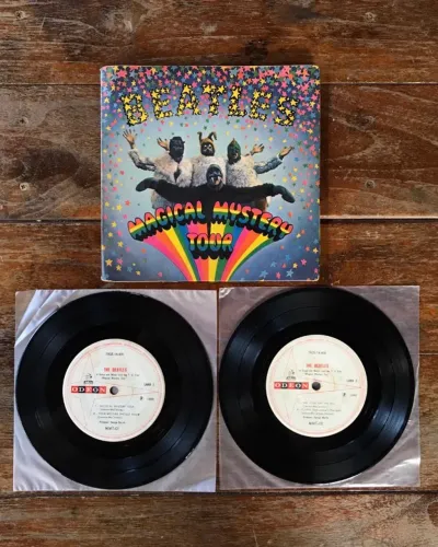 Compacto 7pol. duplo The Beatles, Magical Mystery Tour 1967/68