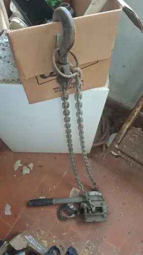 Talha Manual e compressor de Ar