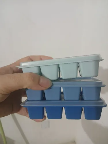 Formas de gelo com tampa e forma de picolé