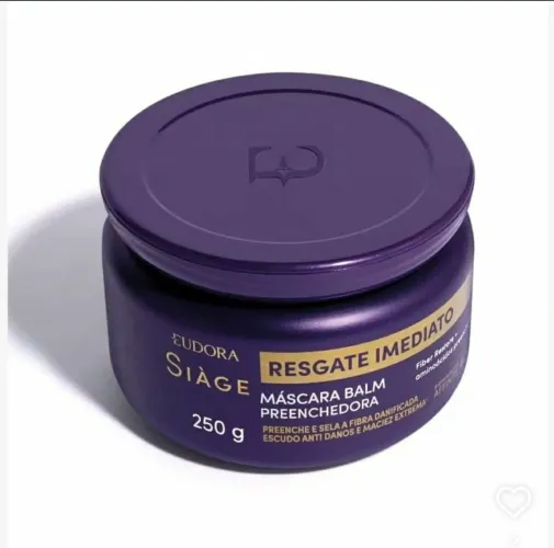 Máscara capilar resgate imediato