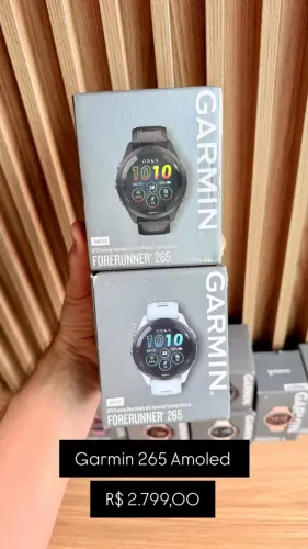 Garmin Forerruner 265 Lacrado | Novo | Lacrado 