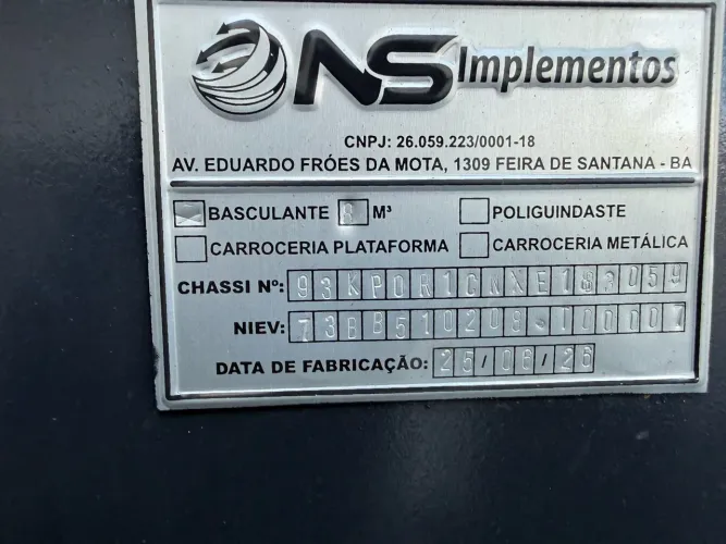 Basculante truck de leque