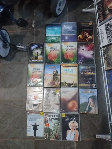 Dvd' s diversos filmes e shows para colecionadores