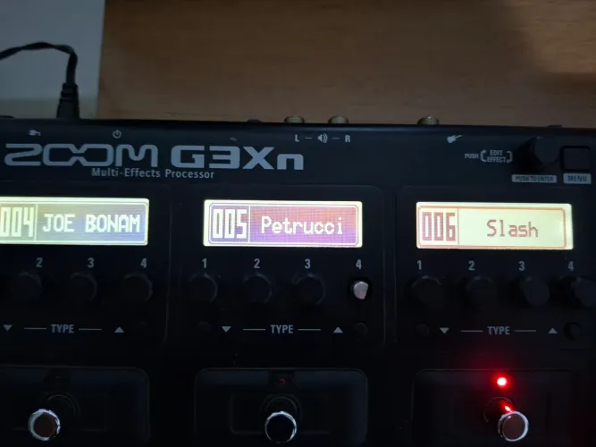 Pedaleira Zoom G3xn Usada