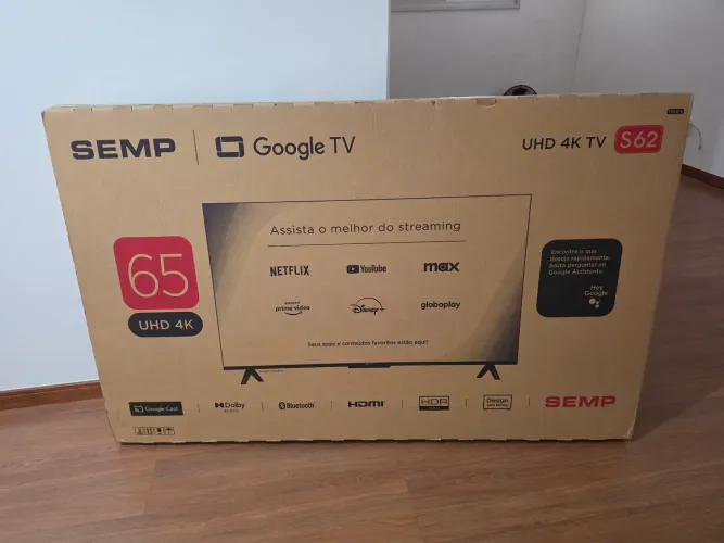 NOVA - SMART TV S62 4K SEMP UHD GOOGLE TV