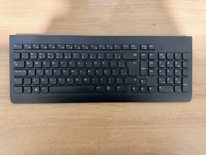 Teclado e Mouse sem Fio Lenovo