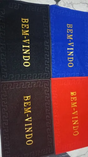 Tapete Bem Vindo Ant Derrapante 