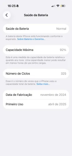 iPhone 16 Pro - 128 GB titânio deserto