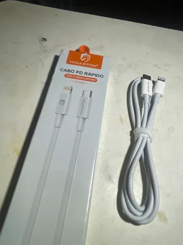 CABO PARA IPHONE TIPO C PARA LIGHTING / CABO HMASTON PD RÁPIDO 