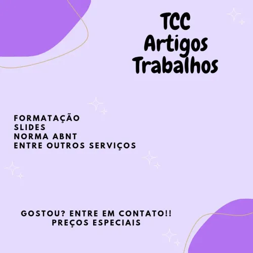 Formatação de TCC, artigos e trabalhos