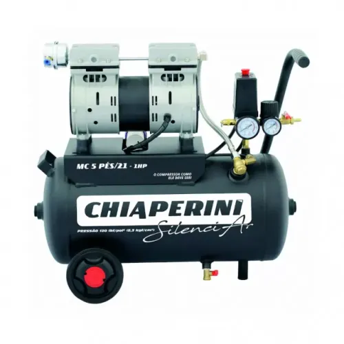 Motocompressor 5BPO 21L S/ Óleo 220V Silenciar Chiaperini