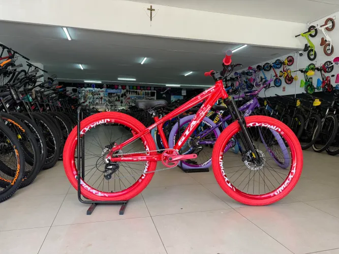 BICICLETA ARO 26 GTA RABEL C/ 3 MESES DE GARANTIA E NOTA FISCAL 