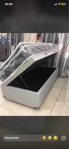 Base Box Baú Solteiro - Organização, Conforto e Economia de Espaço!
