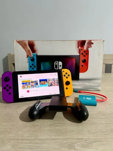 Nintendo Switch Aceito Cartão 