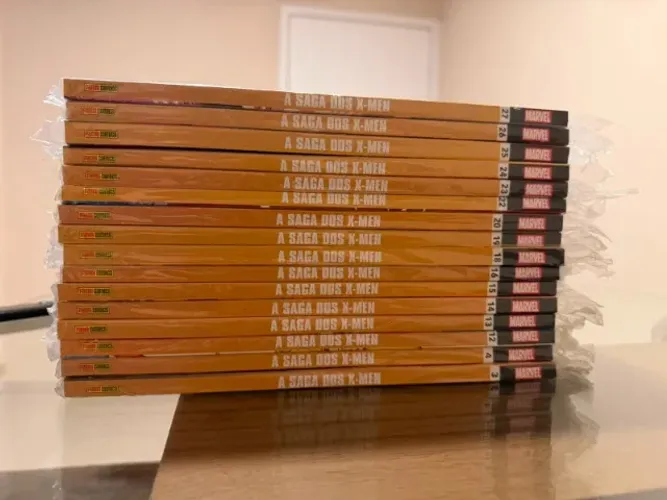 A SAGA DOS X-MEN PRIMEIRA TEMPORADA (16 VOLUMES LOTE LACRADO) (PANINI)
