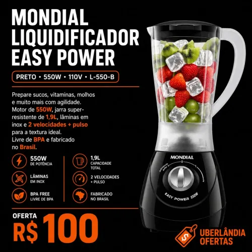 Liquidificador Mondial