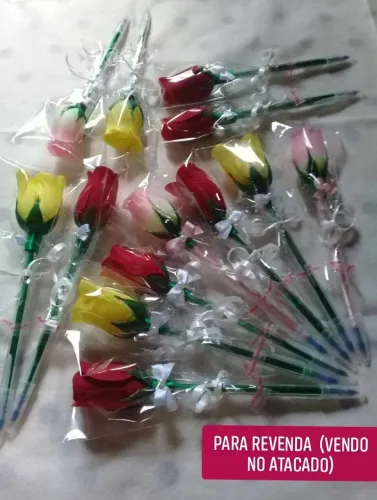 Revenda (vendo no atacado) flores na caneta