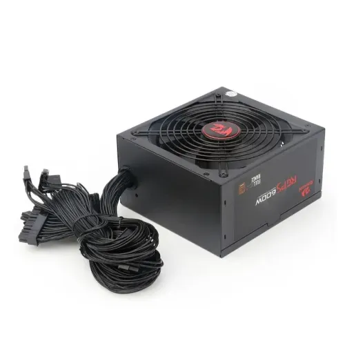 Fonte de Alimentação Redragon 600W 80 Plus Bronze- Novo