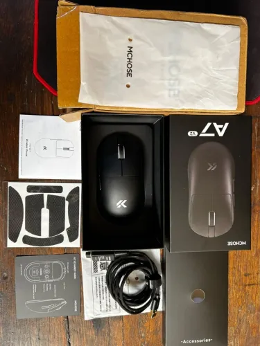 Mouse Mchose A7 V2 ULTRA 8k - Novo