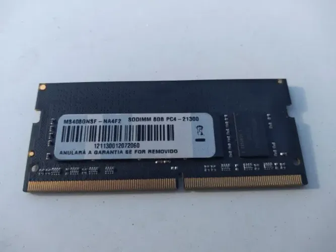 Memoria Notebook 8gb ddr4 pc4 2666 ms408gnsf-na4f2