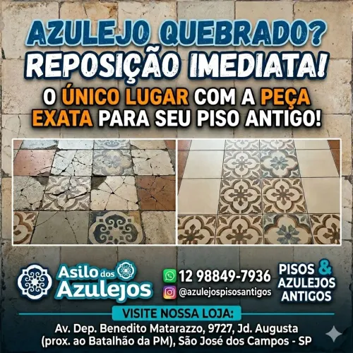 Pisos e azulejos para reposição 