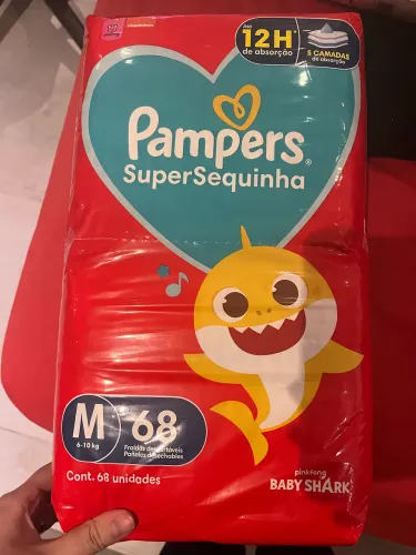 Fralda Pampers M