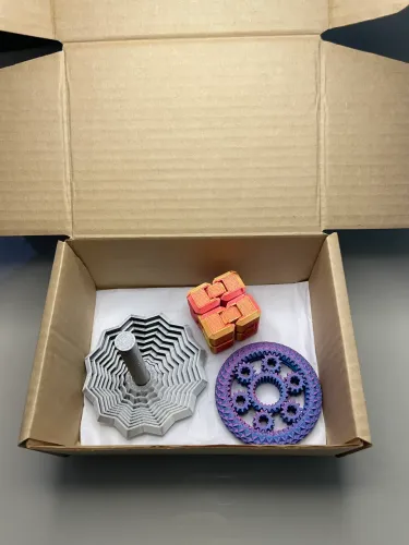 Kit brinquedos sensoriais com 3 peças ideal para crianças