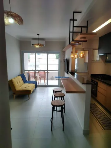 Apartamento novo com 2 Suítes e Varanda à venda, 64 m² por R$ 840.000 - Itaguá - Ubatuba/S