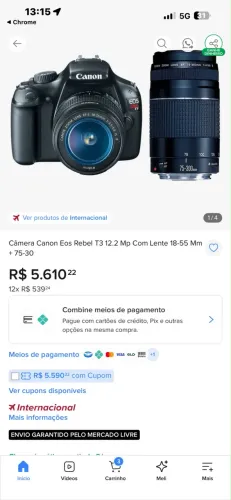 Máquina Fotográfica 