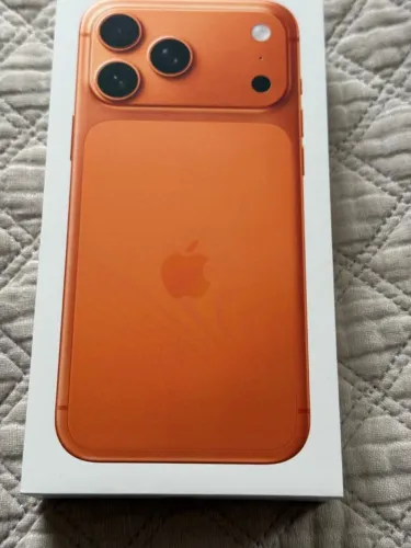 iPhone 17 Pro Max 512GB Laranja-Cósmico NUNCA USADO