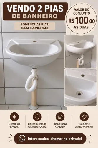 PIAS DE BANHEIRO