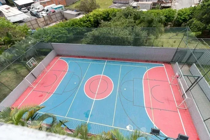 Apartamento venda no Uni Bosque Maia, 48m², com lazer, com 2 dormitórios. andar alto