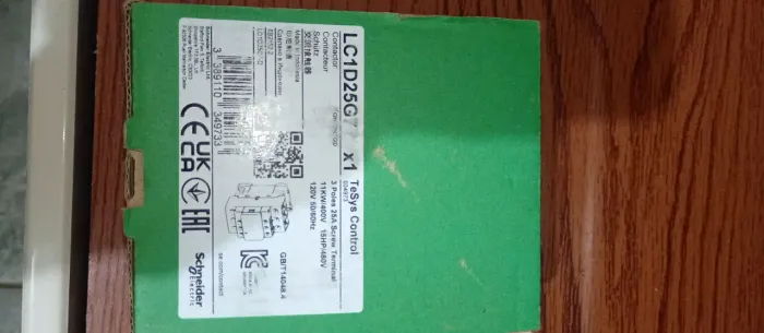 LC1D25G7 ? Contator Tripolar Schneider Electric, linha TeSys Control
