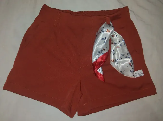 Shorts alfaiataria com laço, do p ao g