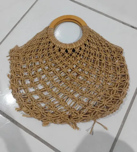 EXCELENTE BOLSA DE PRAIA / PALHA